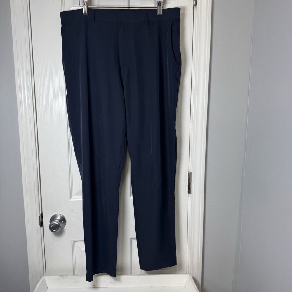 Fabletics The Only Pant Mens Blue Golf Performance Stretch‎ Chino Size Large L